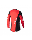 Bluza Motocross Alpinestars MX Racer Hoen- Negru/Rosu