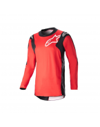 Tricou Motocross Alpinestars MX Racer Hoen - Negru,Rosu