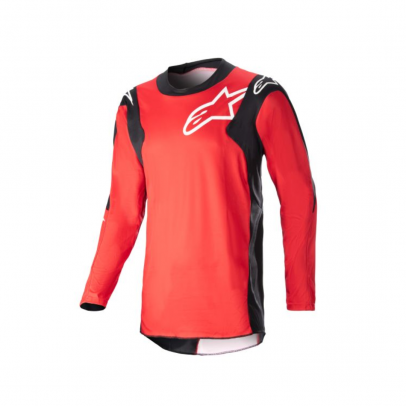 Bluza Motocross Alpinestars MX Racer Hoen- Negru/Rosu