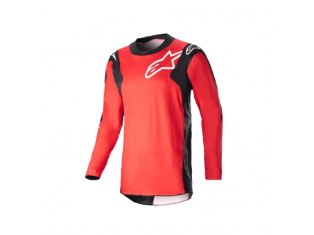 Tricou Motocross Alpinestars MX Racer Hoen - Negru,Rosu