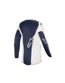 Bluza Motocross Alpinestars MX Racer Hoen- Albastru/Alb