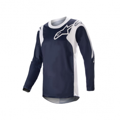 Bluza Motocross Alpinestars MX Racer Hoen- Albastru/Alb