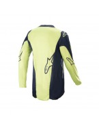 Tricou Motocross Alpinestars MX Racer Hoen - Galben fluo