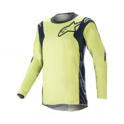 Bluza Motocross Alpinestars MX Racer Hoen-Galben fluo