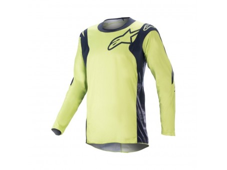 Tricou Motocross Alpinestars MX Racer Hoen - Galben fluo