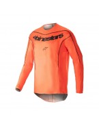 Tricou cross-enduro ALPINESTARS FLUID LURV 2023 - Portocaliu