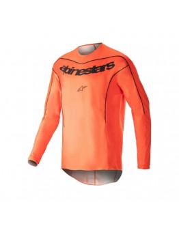 Tricou cross-enduro ALPINESTARS FLUID LURV 2023 - Portocaliu