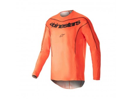 Tricou cross-enduro ALPINESTARS FLUID LURV 2023 - Portocaliu