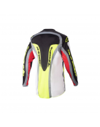 Tricou Motocross Alpinestars MX Fluid Agent- Negru,Rosu,Galben,Gri