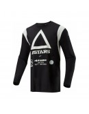 Tricou cross-enduro ALPINESTARS TECHDURA - Negru