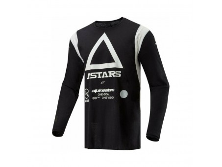 Tricou cross-enduro ALPINESTARS TECHDURA - Negru