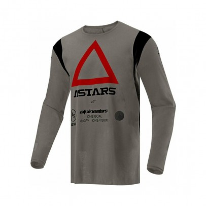 Tricou cross-enduro ALPINESTARS TECHDURA - Maro