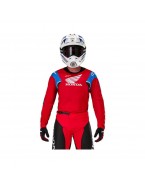 Tricou cross-enduro ALPINESTARS HONDA RACER ICONIC - Rosu