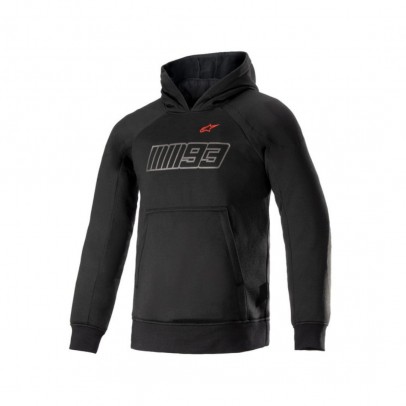 Hanorac de protectie ALPINESTARS MM93 THUNDER - Negru/Rosu