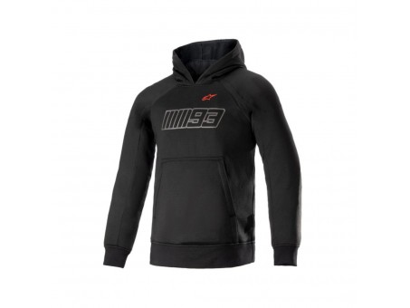 Hanorac de protectie ALPINESTARS MM93 THUNDER - Negru/Rosu