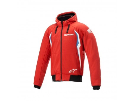 Hanorac de protectie ALPINESTARS HONDA CHROME V2 - Rosu/Albastru