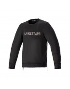 Bluza de protectie ALPINESTARS LEGIT CREW Fleece - Negru/Gri