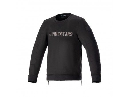 Bluza de protectie ALPINESTARS LEGIT CREW Fleece - Negru/Gri