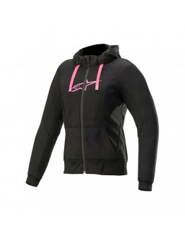 Hanorac sport de dama Alpinestars Stella CHROME - Negru/Roz