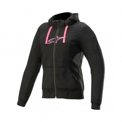 Hanorac sport de dama Alpinestars Stella CHROME - Negru/Roz