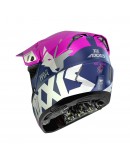 Casca off road Axxis Wolf Jackal C18 - roz mat