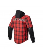 Camasa moto Alpinestars MO.ST.EQ TARTAN SHIRT - Rosu/Negru