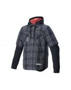 Camasa moto Alpinestars MO.ST.EQ TARTAN SHIRT - Gri/Negru