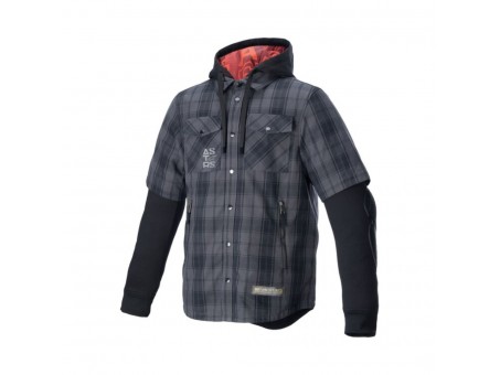 Camasa moto Alpinestars MO.ST.EQ TARTAN SHIRT - Gri/Negru