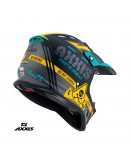 Casca off road Axxis model MX-Kids Wolverine B3 - Galben mat