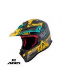 Casca off road Axxis model MX-Kids Wolverine B3 - Galben mat