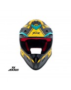 Casca off road Axxis model MX-Kids Wolverine B3 - Galben mat