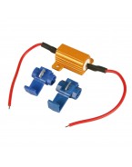 Rezistenta 12v-3 OHM -5W cu conectori rapizi, anulator eroare bec ars