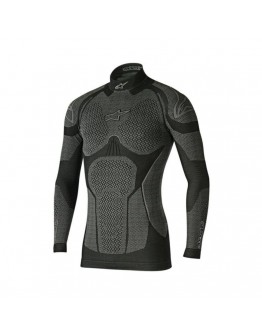 Bluza de compresie Alpinestars RIDE TECH winter - Negru,Gri