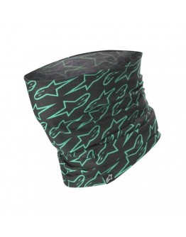 Protectie gat Alpinestars ASTARS Neck Tube  - Negru/Verde