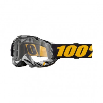 Ochelari Off Road 100% Accuri 2 Ambush - Negru/Gri/Galben