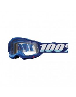 Ochelari 100% Accuri 2 Enduro Moto Blue - Albastru/Alb