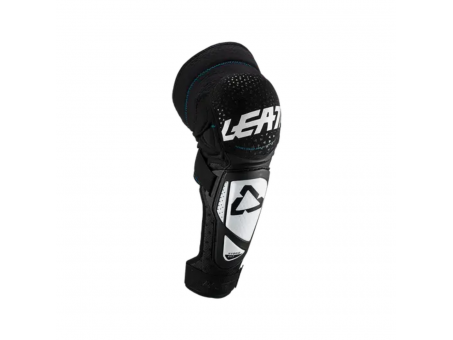 Set Genunchiere LEATT 3DF Hybrid EXT - Negru,Alb