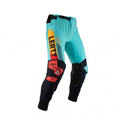 Pantaloni LEATT 5.5 IKS FUEL - Negru/Albastru