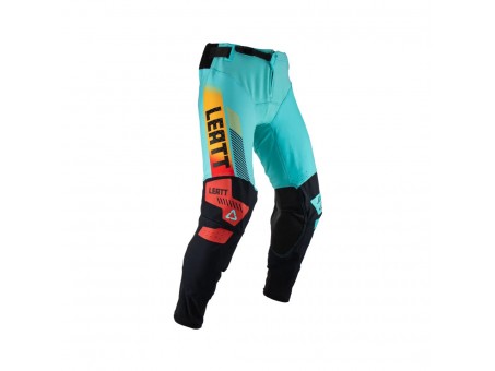 Pantaloni LEATT 5.5 IKS FUEL - Negru/Albastru