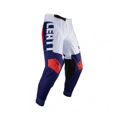 Pantaloni LEATT 4.5 Royal - Albastru/Alb/Rosu