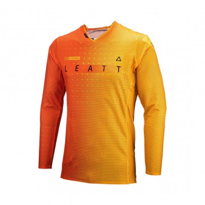 Tricou Leatt Moto 5.5 Ultraweld Jersey Citrus - Portocaliu