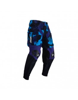 Pantaloni LEATT 4.5 Enduro - Negru/Albastru/Camo