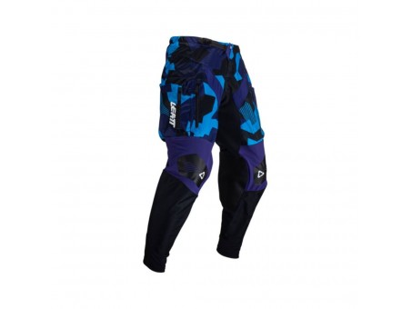 Pantaloni LEATT 4.5 Enduro - Negru,Albastru,Camo