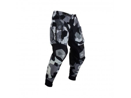 Pantaloni LEATT 4.5 Enduro - Negru/Gri/Camo