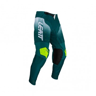 Pantaloni Off-road LEATT 4.5 - Alb/Verde fluor