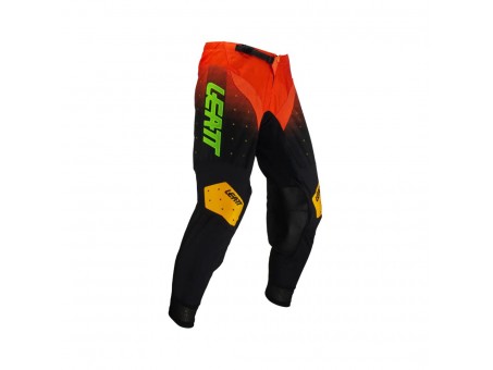 Pantaloni Off-road LEATT 4.5 - Negru/Portocaliu