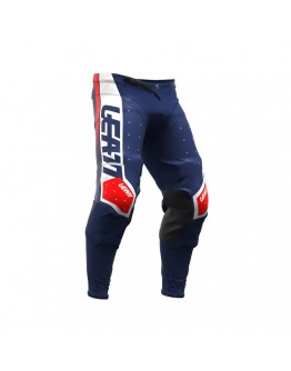 Pantaloni Off-road LEATT 4.5 - Albastru/Rosu/Alb