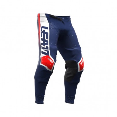 Pantaloni Off-road LEATT 4.5 - Albastru/Rosu/Alb