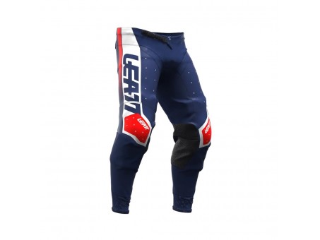 Pantaloni Off-road LEATT 4.5 - Albastru/Rosu/Alb