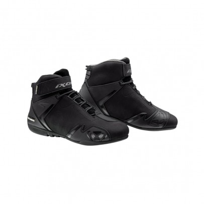 Ghete moto Roadster femei All Season Ixon model Gambler WP LS culoare: negru (100% waterproof)